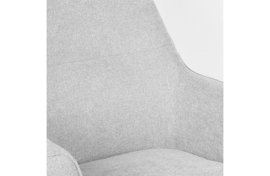 LABEL51 Fauteuil Tod - Zinc - Weave