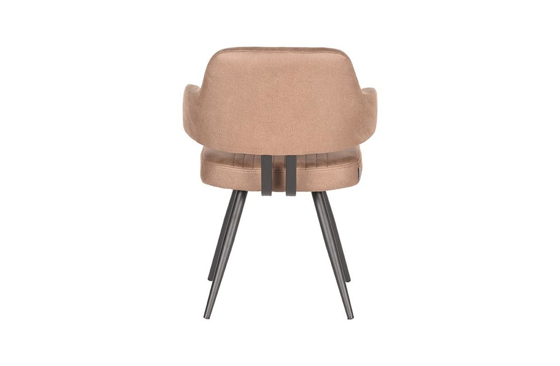 LABEL51 Eetkamerstoel Olav - Stone - Microfiber