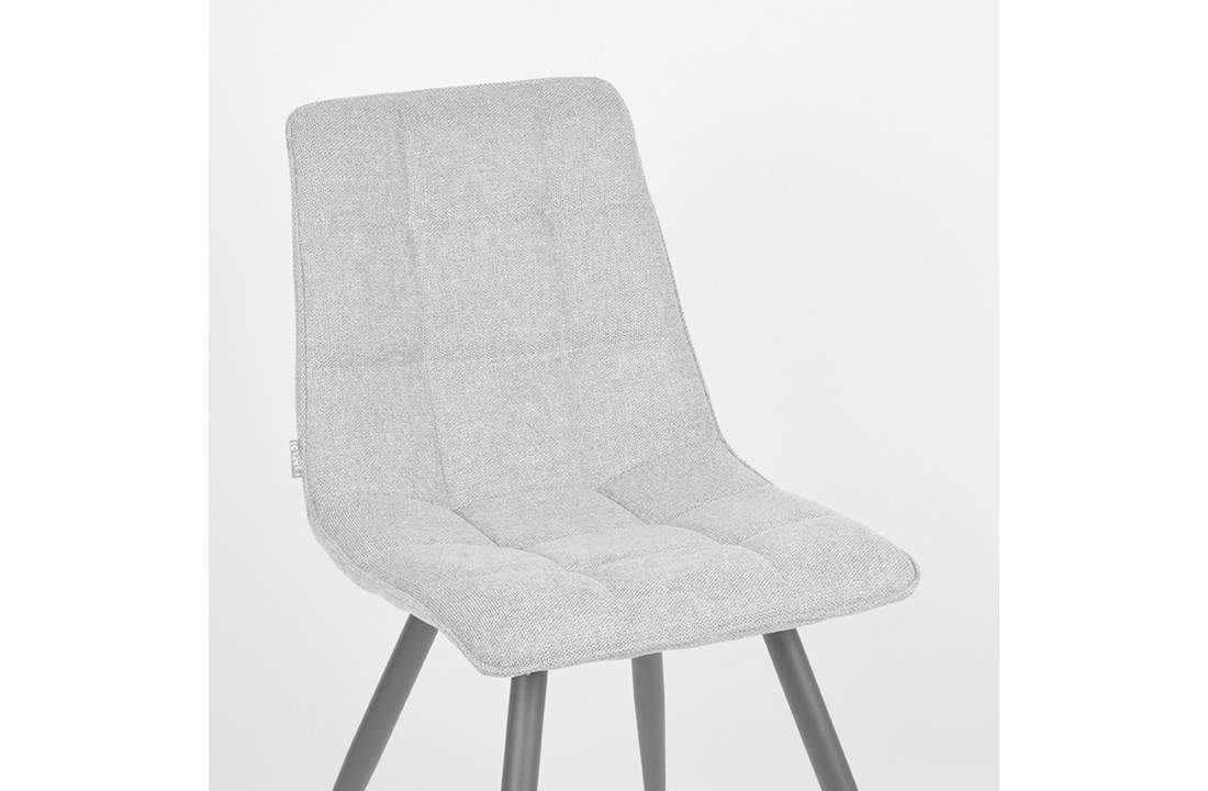 LABEL51 Eetkamerstoel Jelt - Zinc - Weave