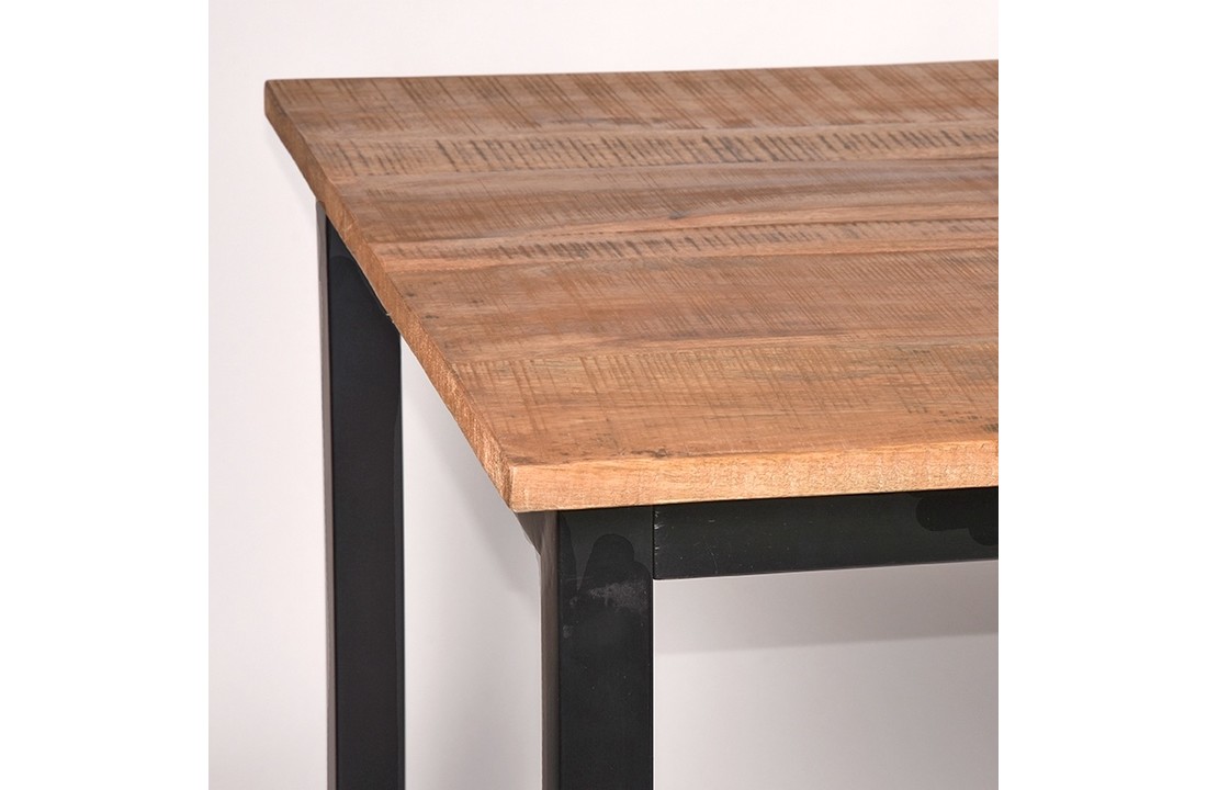 LABEL51 Eetkamertafel Ghent - Naturel - Mangohout - 200 cm