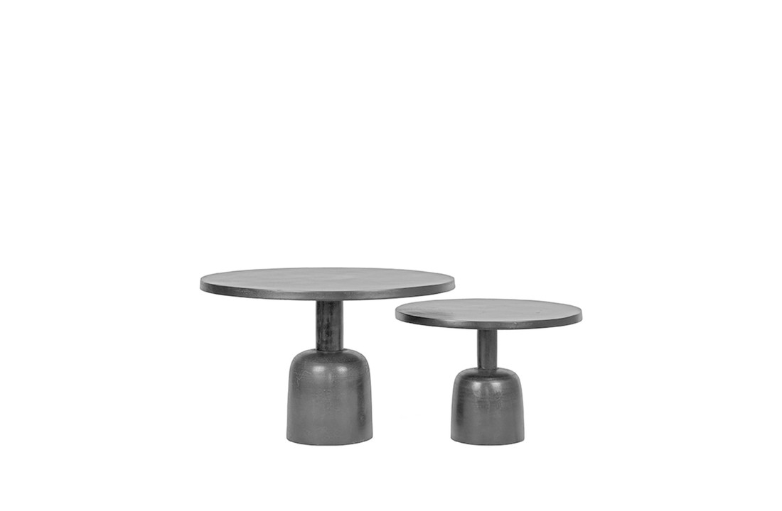 LABEL51 Salontafel Set Wink - Zwart - Metaal