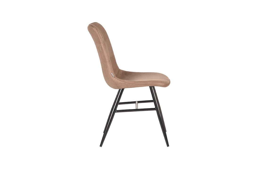 LABEL51 Eetkamerstoel Otis - Stone - Microfiber