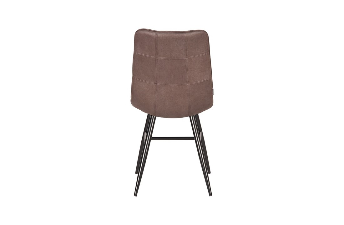 LABEL51 Eetkamerstoel Otis - Truffel grijs - Microfiber