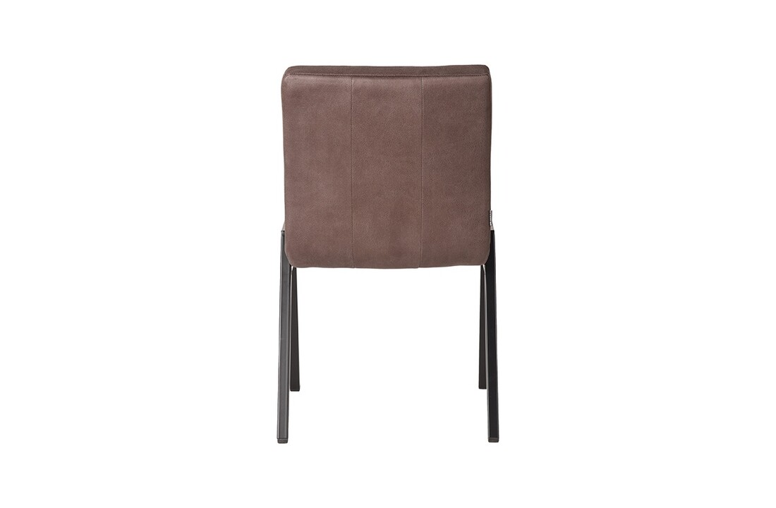 LABEL51 Eetkamerstoel Matz - Truffel grijs - Microfiber