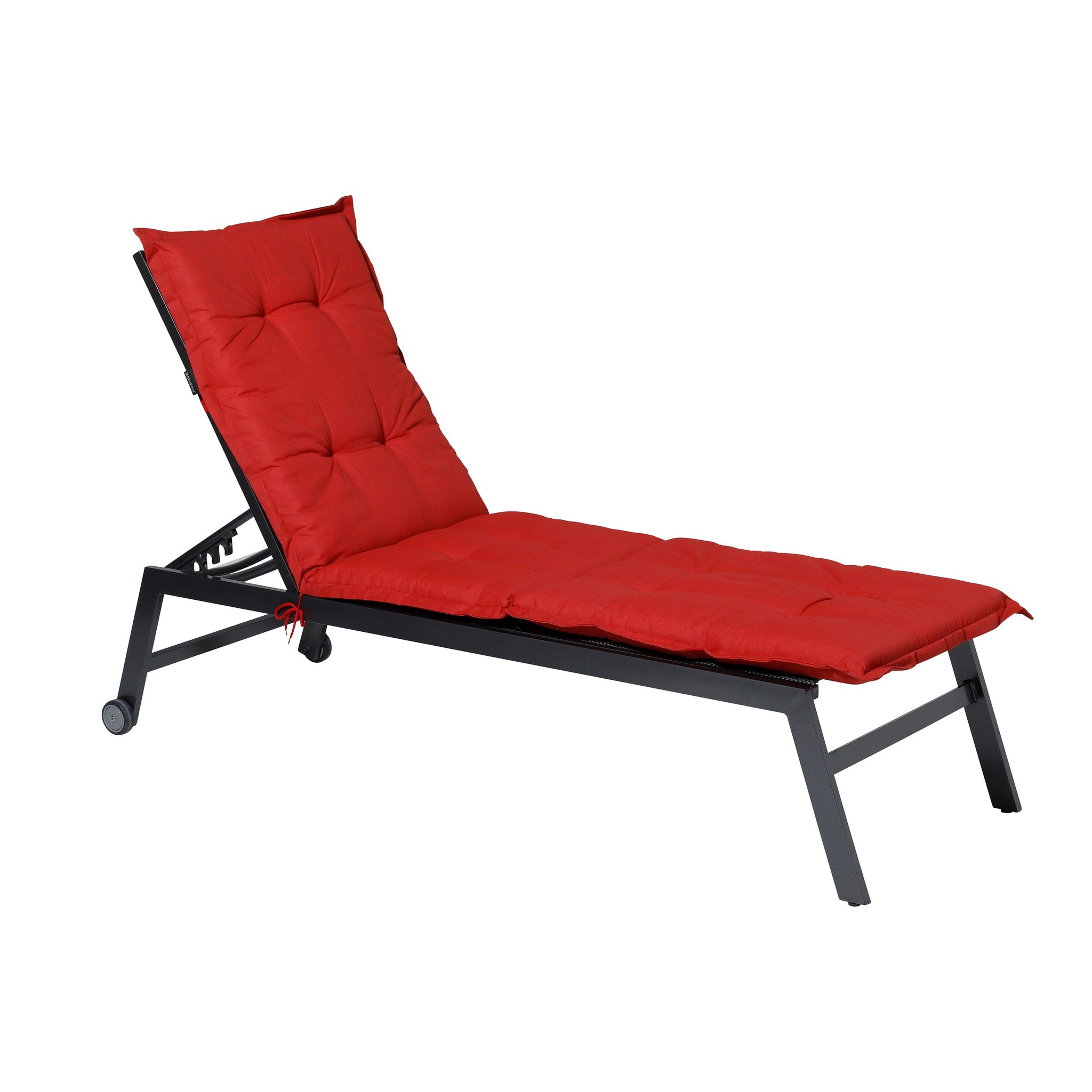 Madison Ligbedkussen - Basic Red - 200x60 - Rood