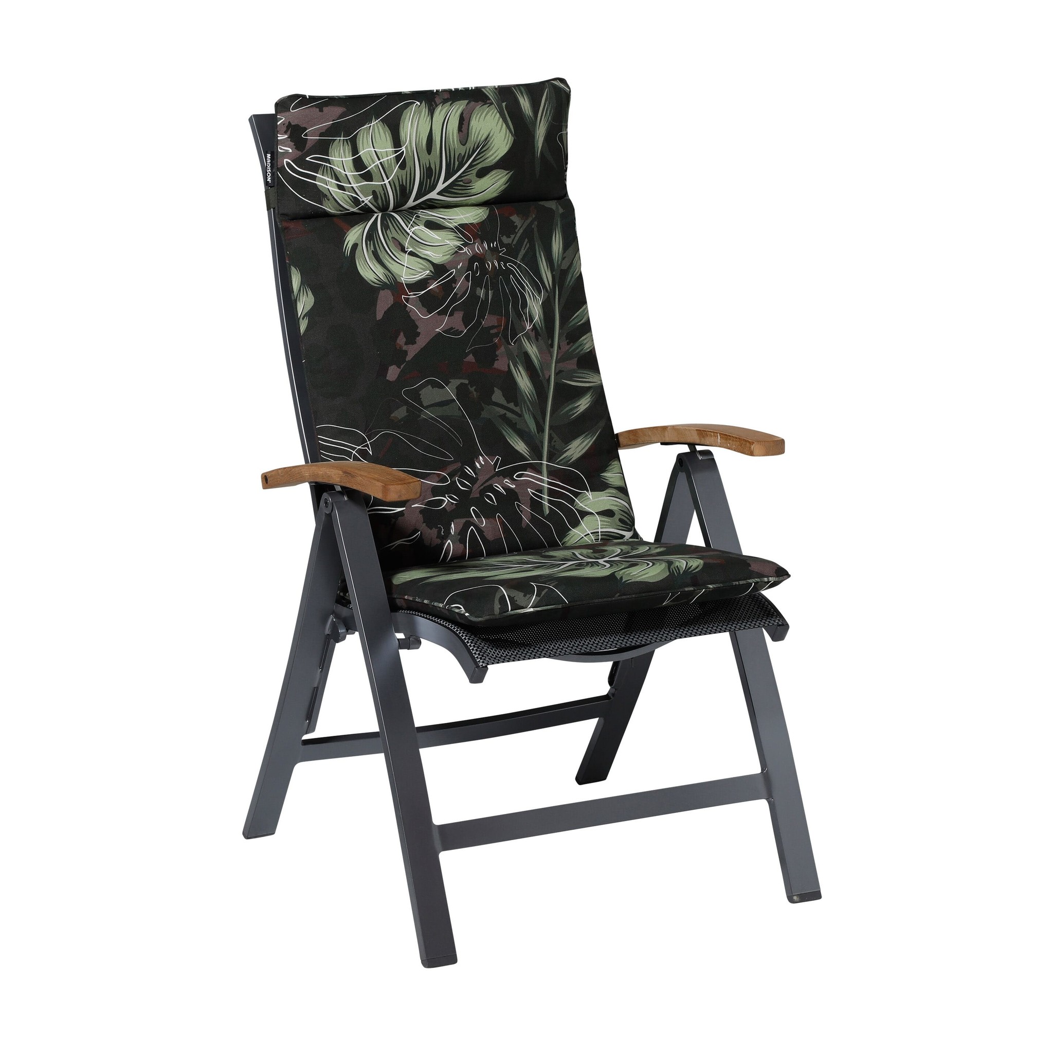 Madison - Hoge Rug - Elvira - 120x50 - Zwart