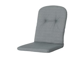 Madison Kussen - Kuip Hoog - Basic Grey - 45x96 - Grijs