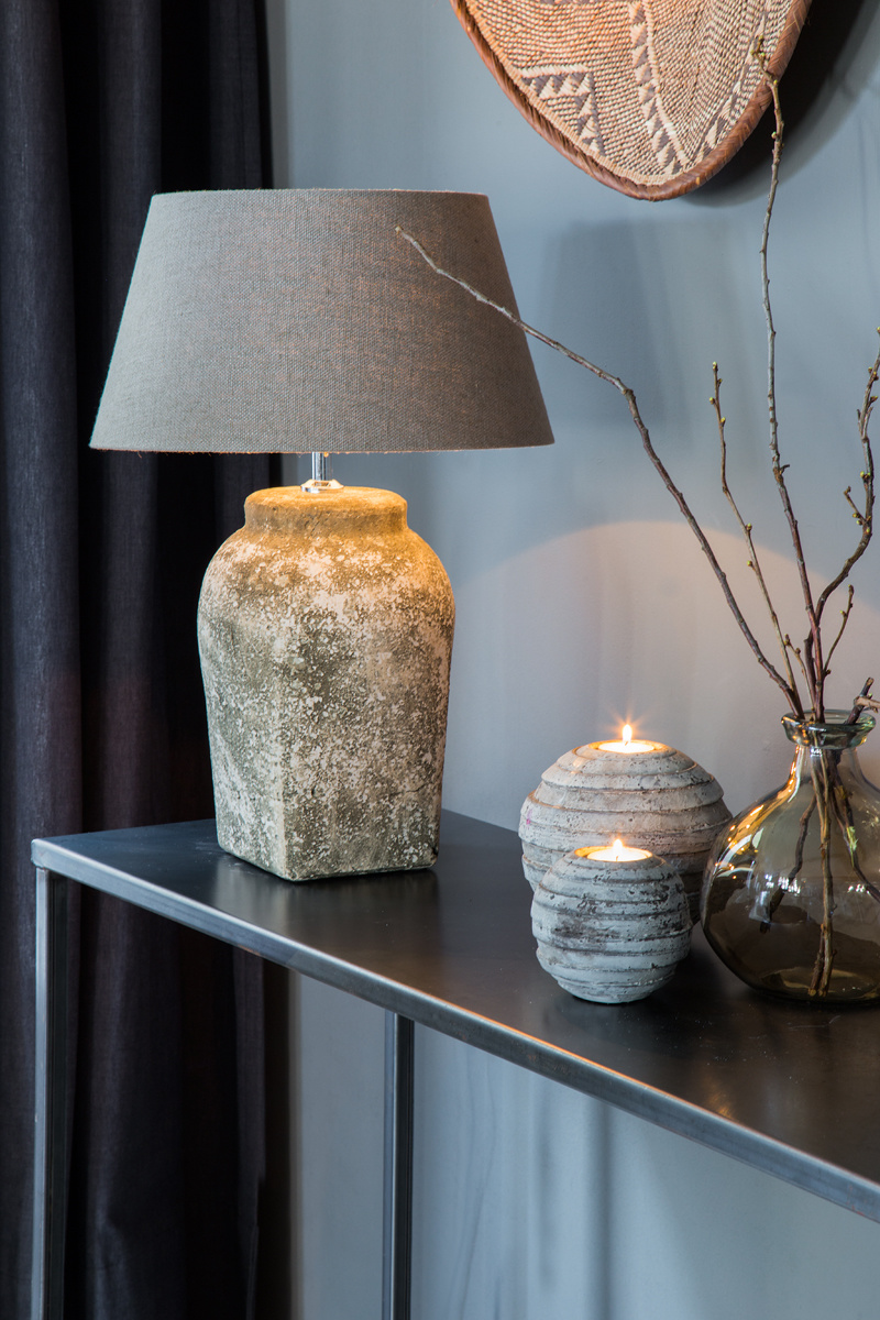 Light & Living - Lampenkap LIVIGNO - 35x25x19 - Bruin