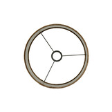 Light & Living - Lampenkap PRAYA - 20x20x15 - Bruin