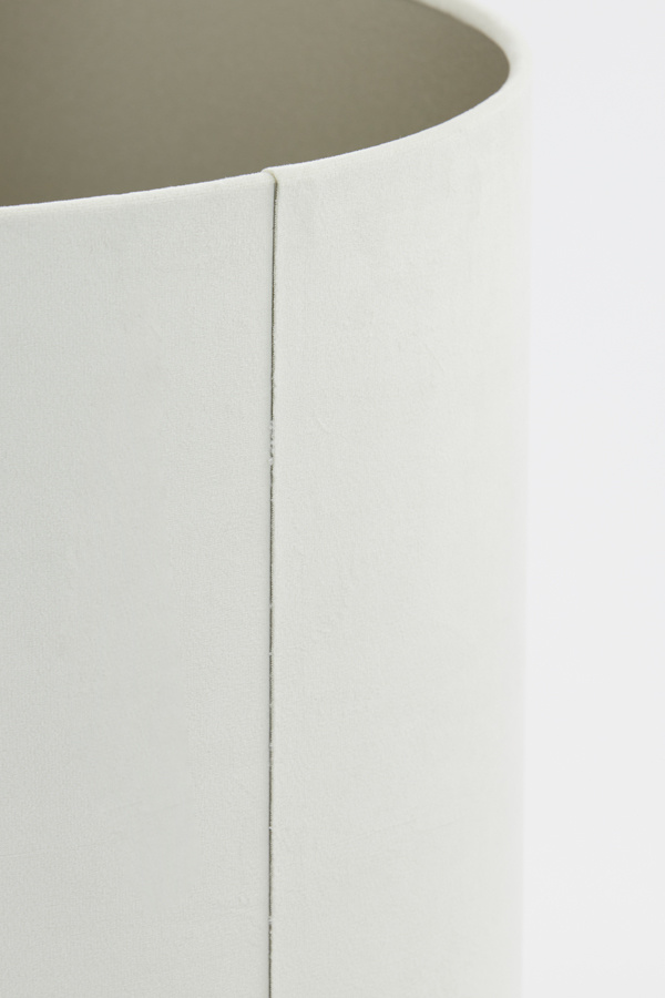 Light & Living - Lampenkap VELOURS - 20x20x15 - Wit