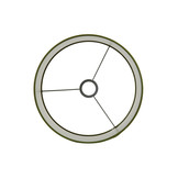 Light & Living - Lampenkap TWEED - 20x20x15 - Groen