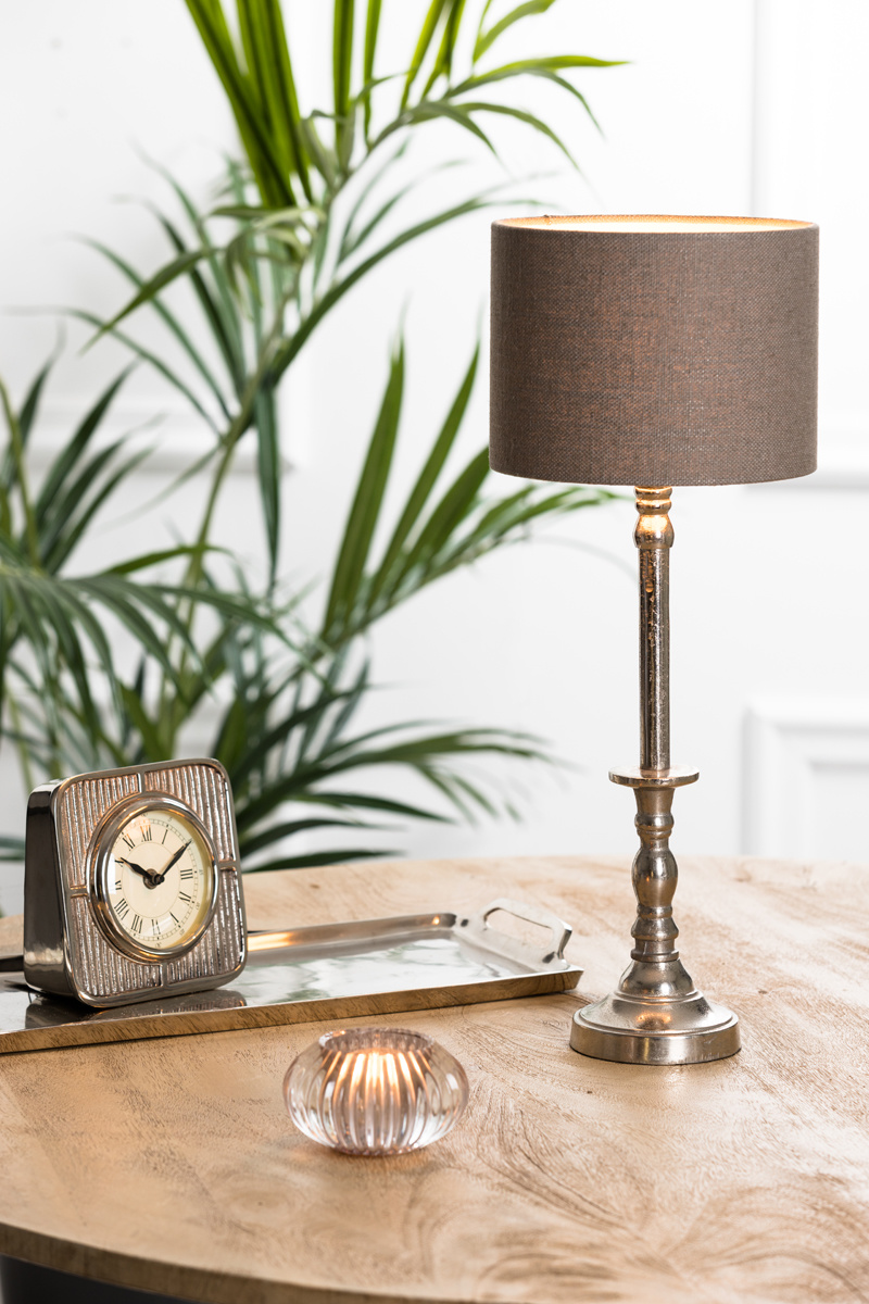 Light & Living - Lampenkap LIVIGNO - 20x20x15 - Bruin