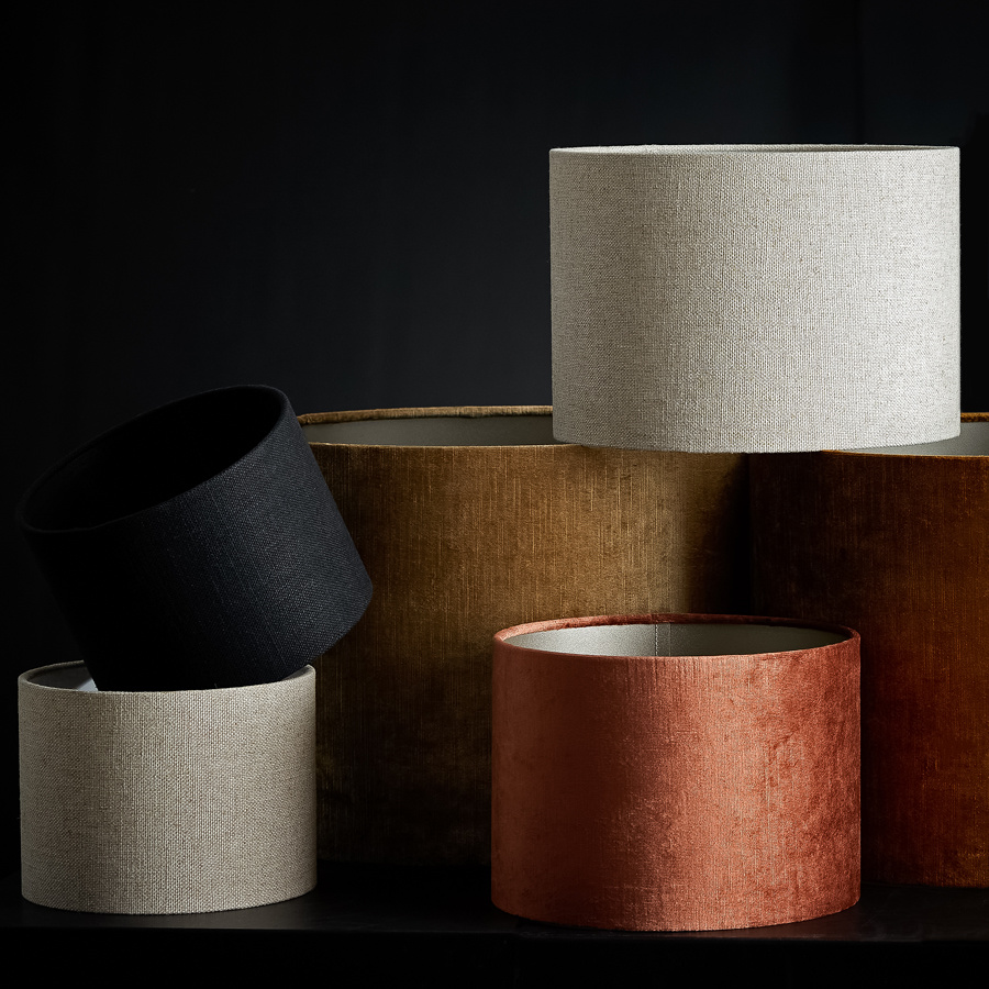 Light & Living - Lampenkap LIVIGNO - 20x20x15 - Bruin