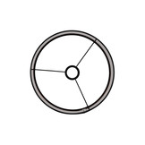 Light & Living - Lampenkap LIVIGNO - 20x20x15 - Zwart