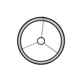 Light & Living - Lampenkap PRAYA - 25x25x18 - Zwart