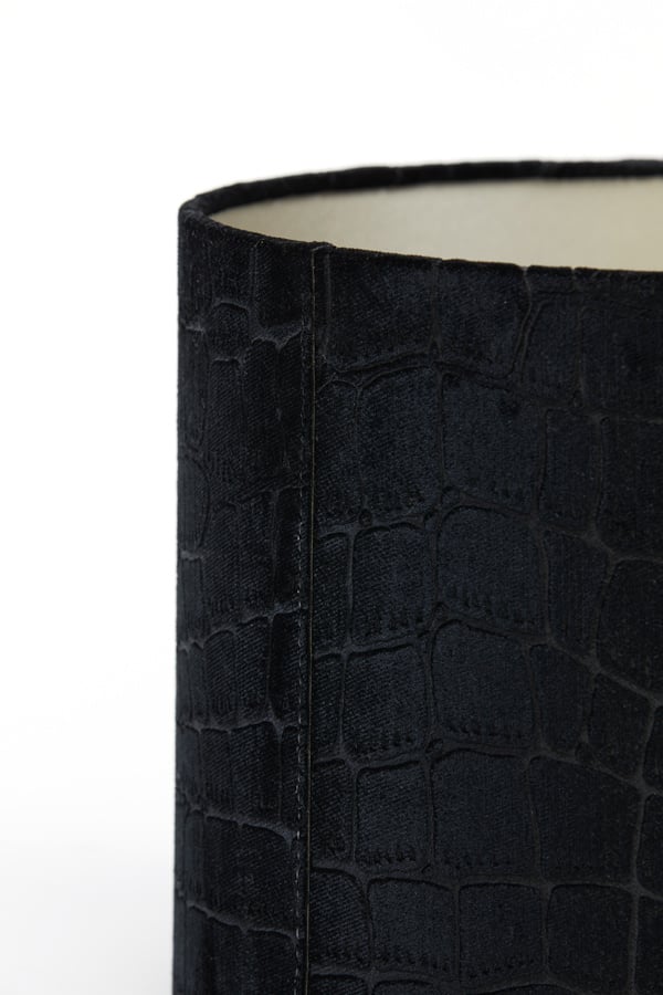 Light & Living - Lampenkap PRAYA - 25x25x18 - Zwart