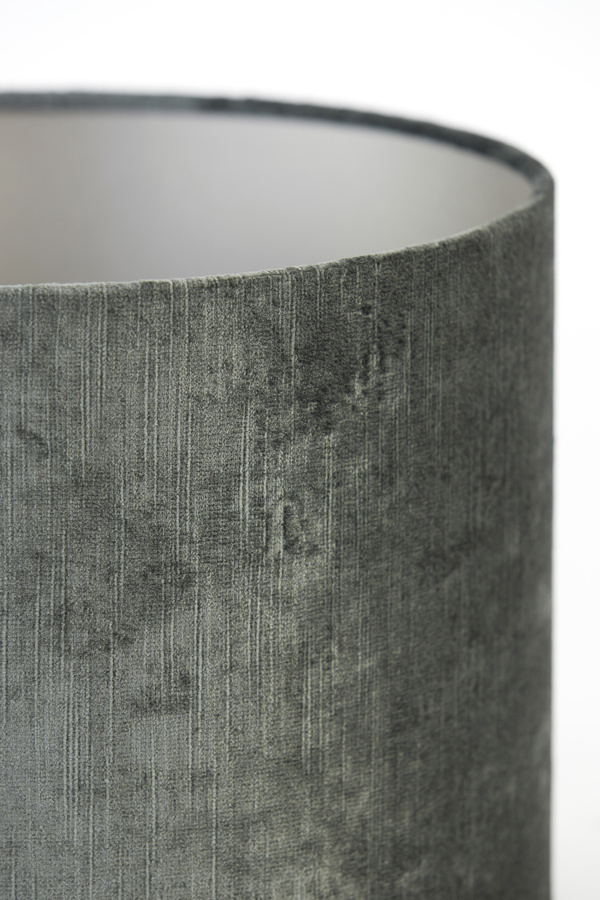 Light & Living - Lampenkap GEMSTONE - 25x25x18 - Grijs