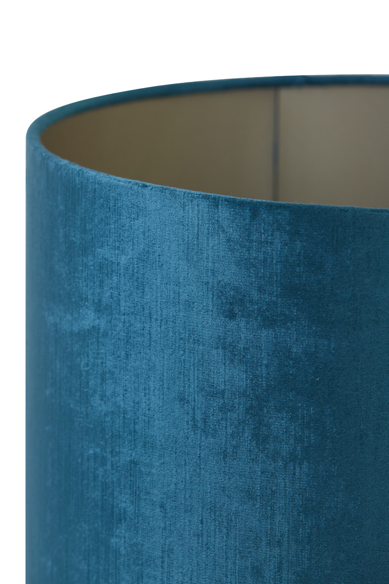 Light & Living - Lampenkap GEMSTONE - 25x25x18 - Blauw