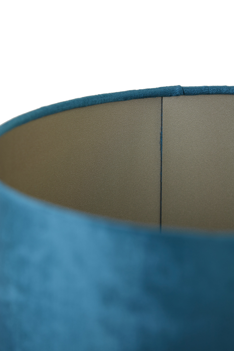 Light & Living - Lampenkap GEMSTONE - 25x25x18 - Blauw