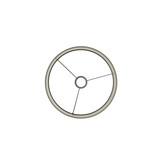 Light & Living - Lampenkap KEYON - 25x25x18 - Bruin