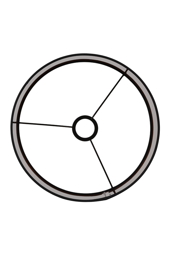 Light & Living - Lampenkap LIVIGNO - 25x25x18 - Zwart