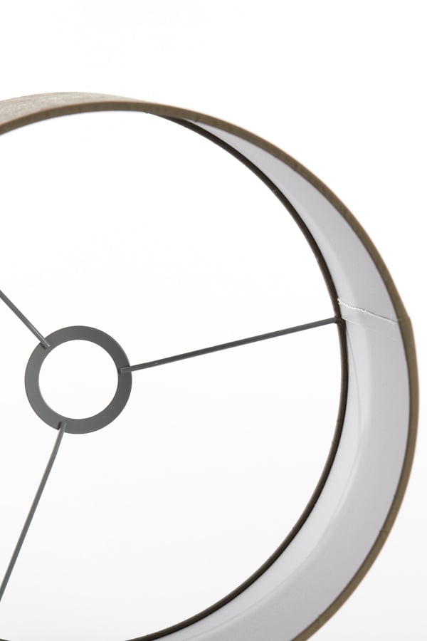 Light & Living - Lampenkap CHELSEA - 30x30x21 - Zilver