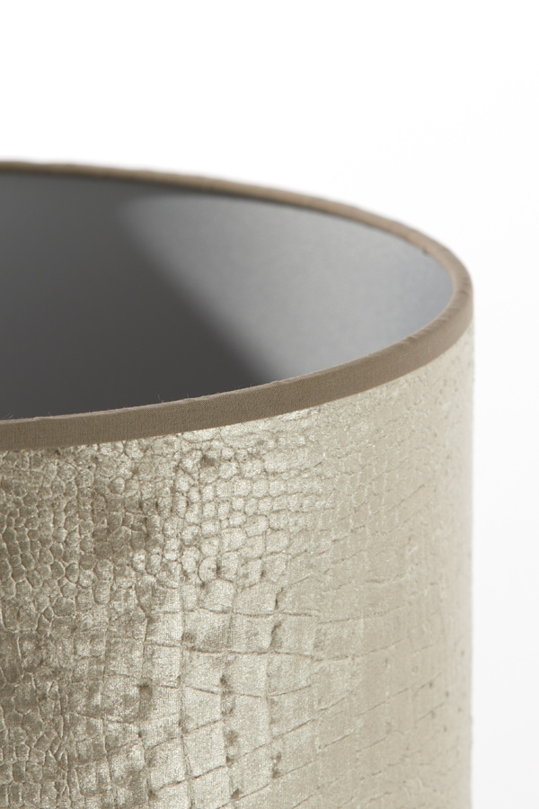 Light & Living - Lampenkap CHELSEA - 30x30x21 - Zilver