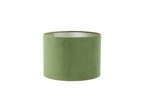 Light & Living - Lampenkap VELOURS - 30x30x21 - Groen