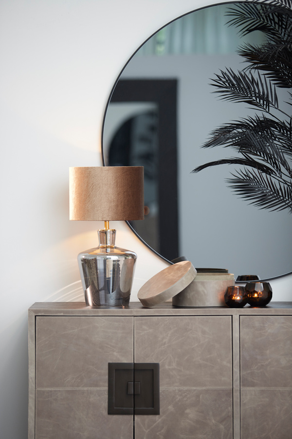 Light & Living - Lampenkap LUBIS - 30x30x21 - Bruin