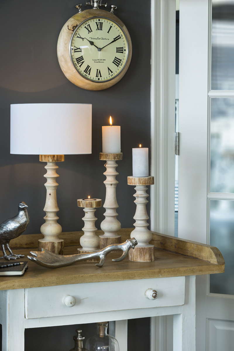 Light & Living - Lampenkap POLYCOTTON - 30x30x21 - Wit