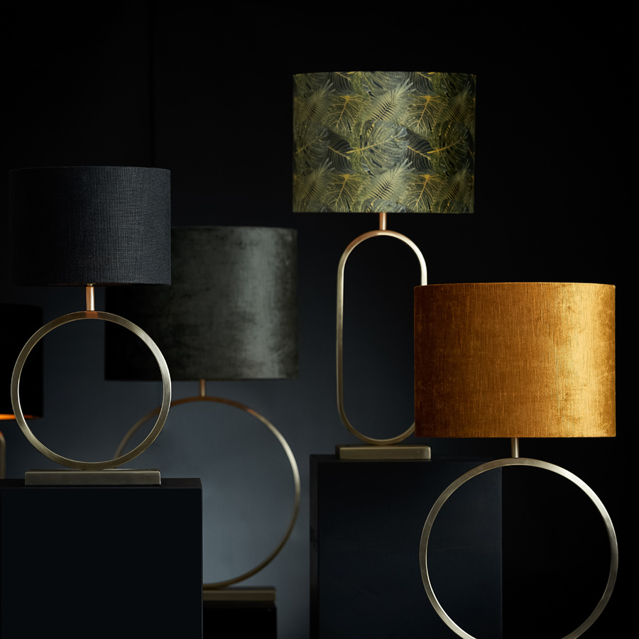 Light & Living - Lampenkap GEMSTONE - 30x30x21 - Goud