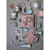 Light & Living - Lampenkap LIVIGNO - 30x30x21 - Roze