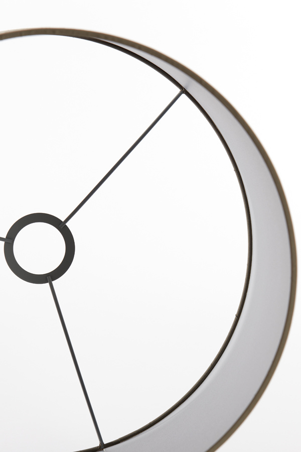 Light & Living - Lampenkap CHELSEA - 35x35x30 - Zilver