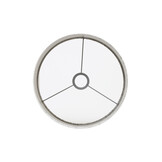 Light & Living - Lampenkap GEMSTONE - 35x35x30 - Zilver