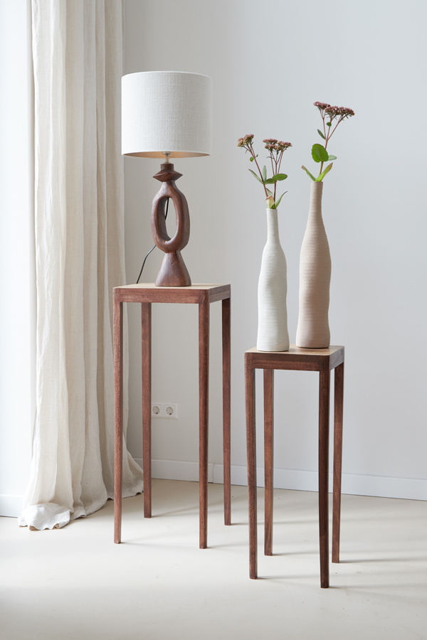 Light & Living - Lampenkap SAVERNA - 35x35x30 - Wit