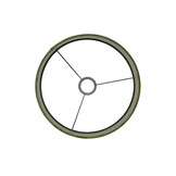 Light & Living - Lampenkap VELOURS - 40x40x30 - Groen