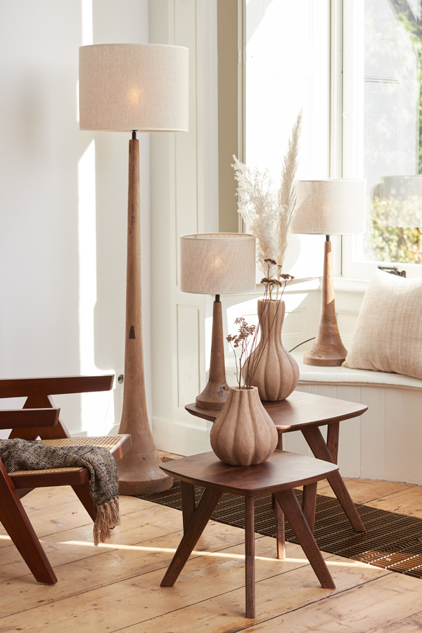 Light & Living - Lampenkap BRESKA - 40x40x30 - Wit