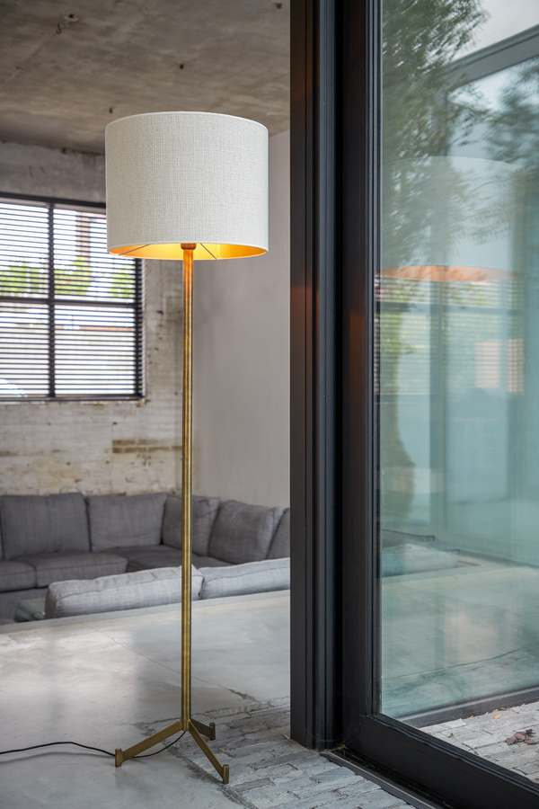 Light & Living - Lampenkap SAVERNA - 40x40x30 - Wit