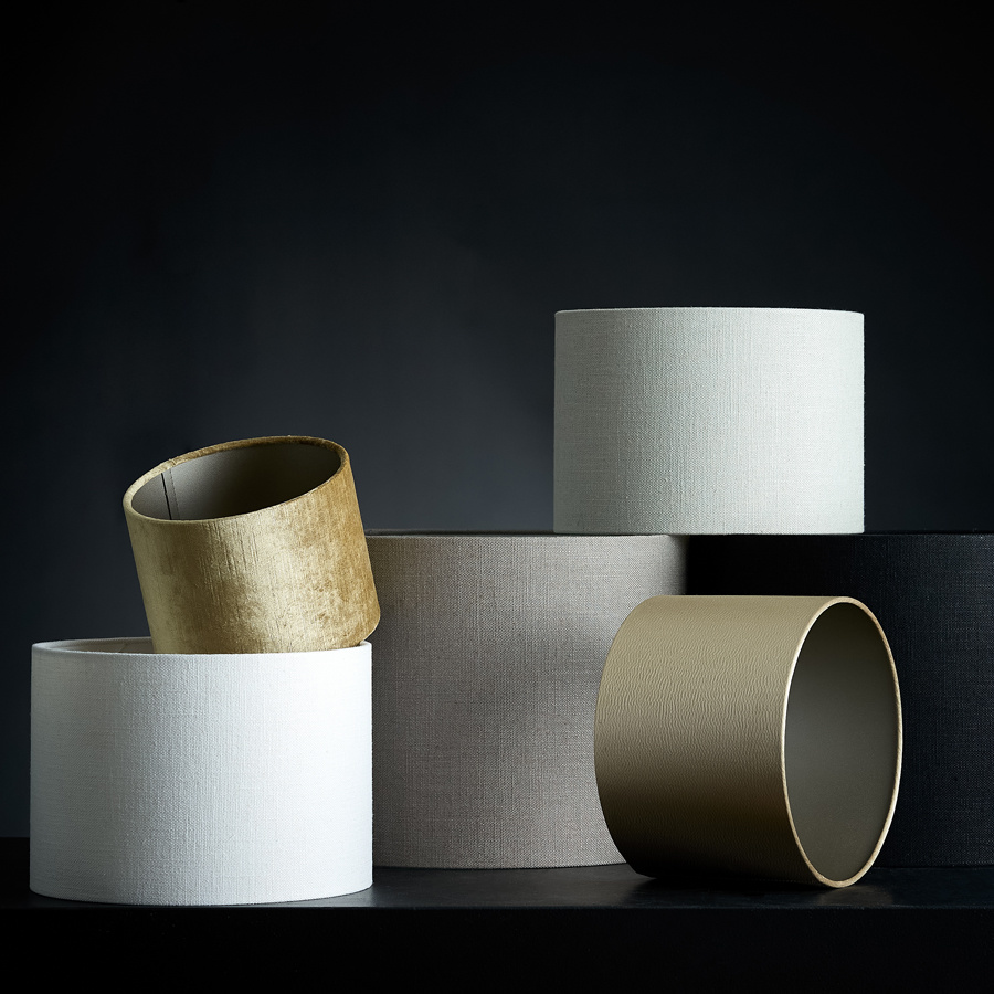 Light & Living - Lampenkap LIVIGNO - 40x40x25 - Grijs