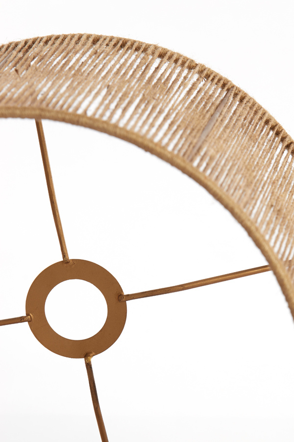 Light & Living - Lampenkap TOSSA - 40x40x30 - Bruin