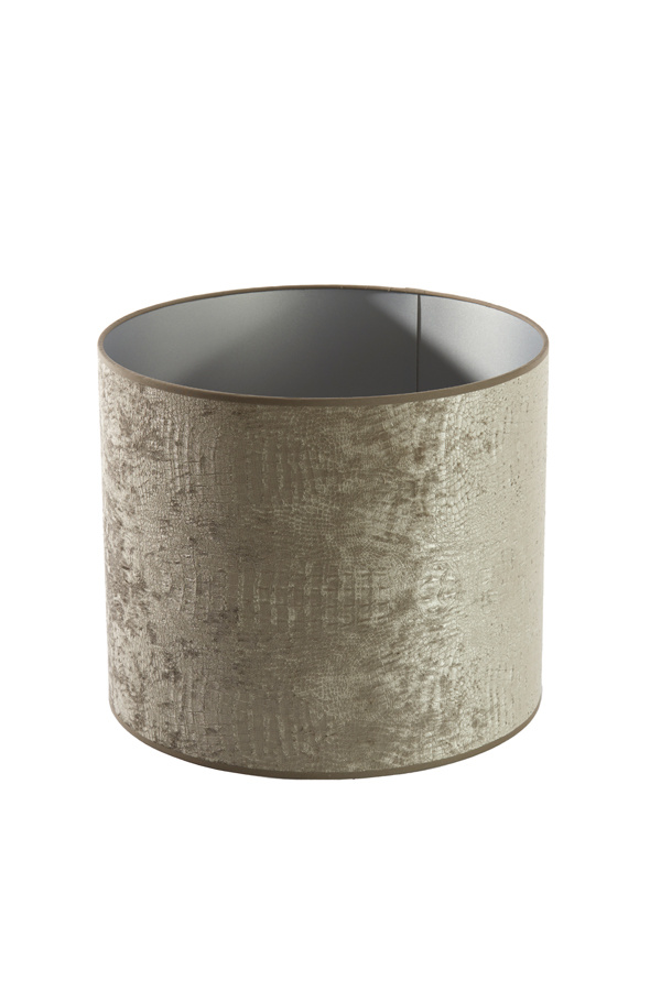 Light & Living - Lampenkap CHELSEA - 40x40x35 - Zilver