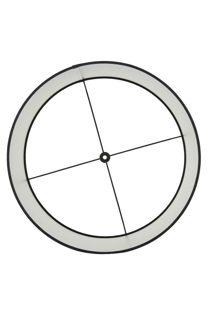 Light & Living - Lampenkap VELOURS - 45x45x45 - Zwart