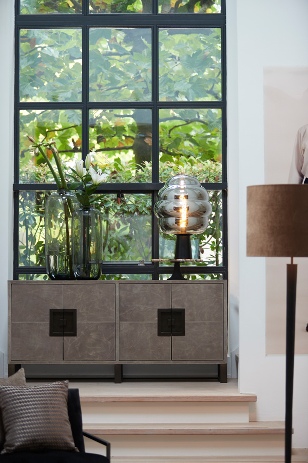 Light & Living - Lampenkap LUBIS - 50x50x38 - Bruin