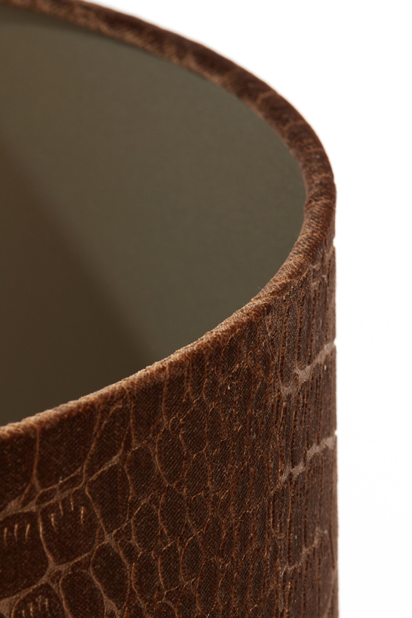 Light & Living - Lampenkap PRAYA - 50x50x38 - Bruin