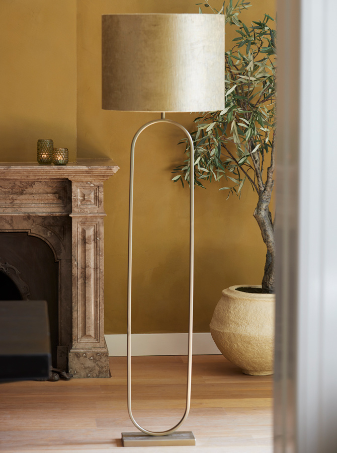 Light & Living - Lampenkap GEMSTONE - 50x50x38 - Groen