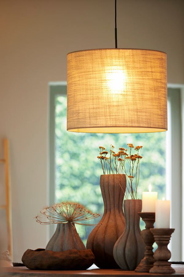 Light & Living - Lampenkap CADEN - 50x50x38 - Bruin