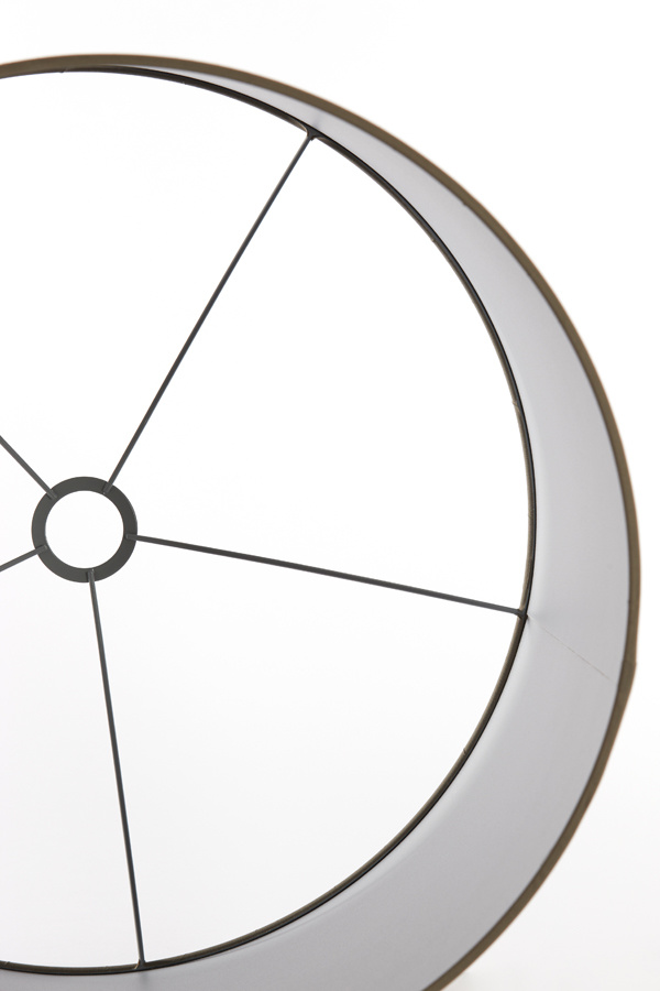 Light & Living - Lampenkap CHELSEA - 50x50x38 - Zilver