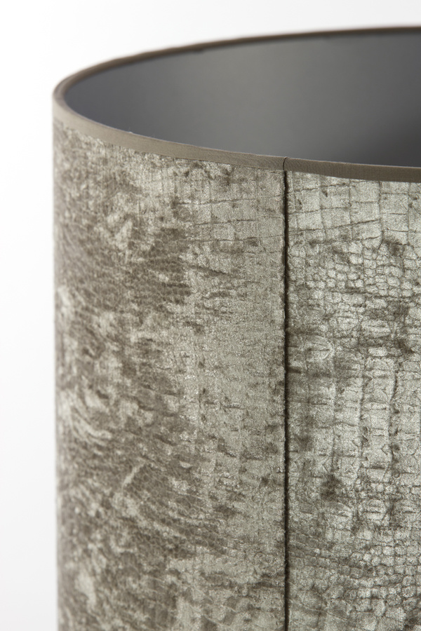 Light & Living - Lampenkap CHELSEA - 50x50x38 - Zilver