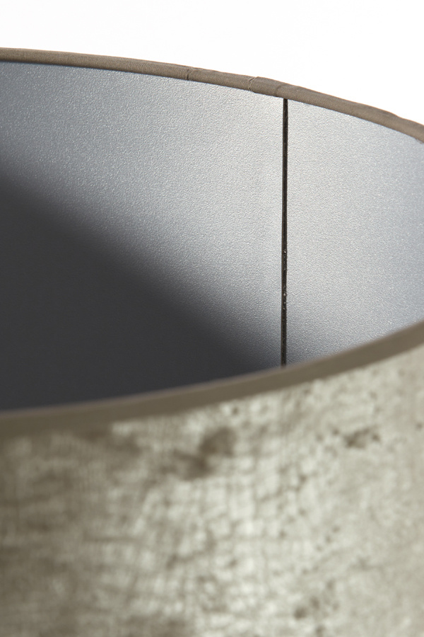 Light & Living - Lampenkap CHELSEA - 50x50x38 - Zilver