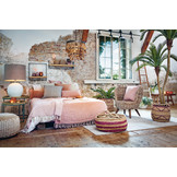 Light & Living - Lampenkap DARK - 50x50x38 - Grijs